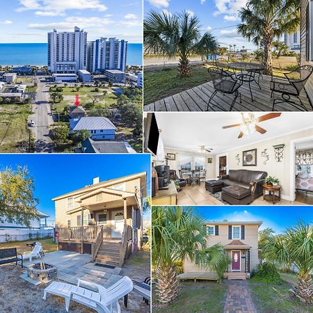 Dazzling Centrally Located Ocean View W 2 Kings, Huge Private Yard, 2 Decks, Firepit, Bbq Мертл-Біч Екстер'єр фото