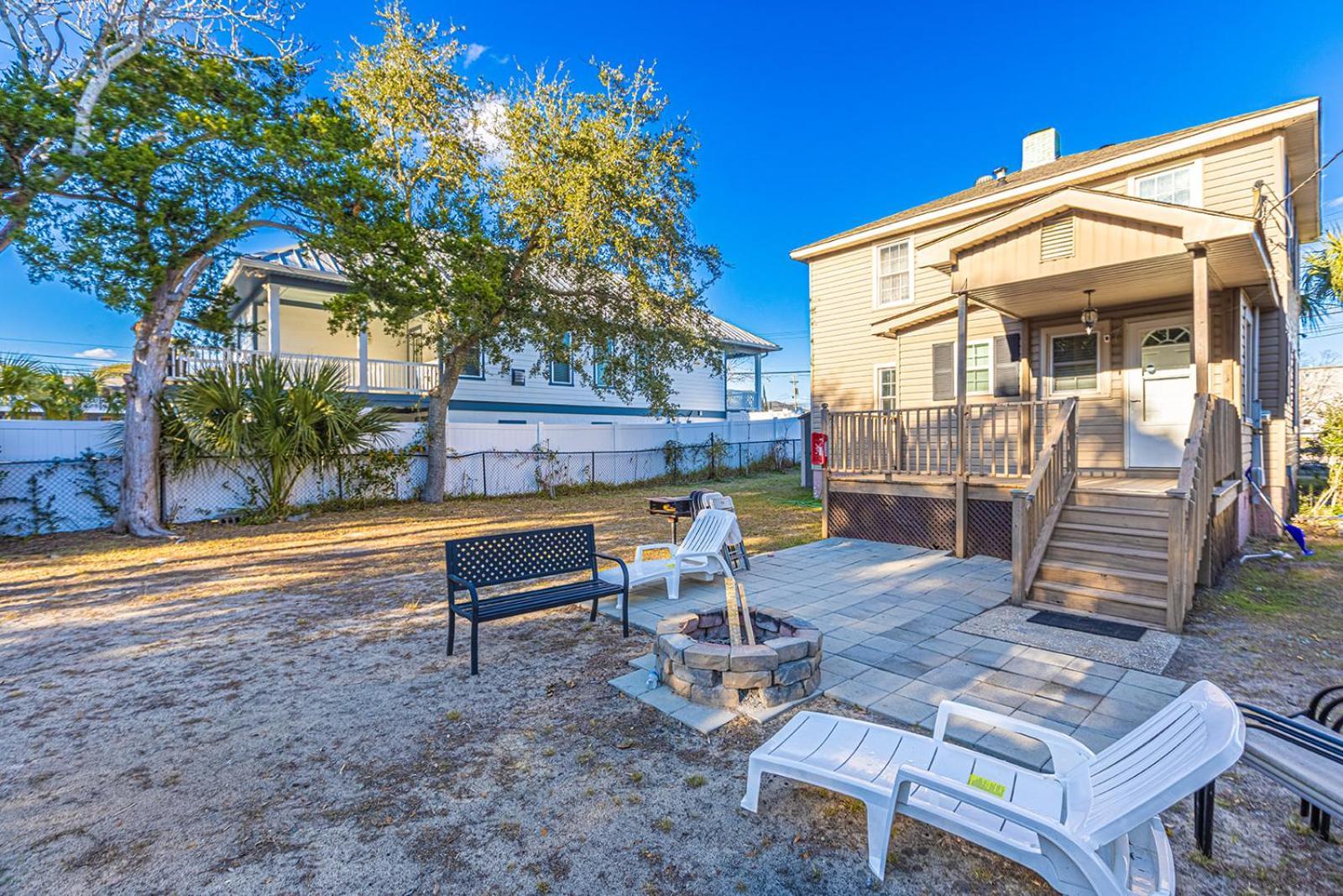 Dazzling Centrally Located Ocean View W 2 Kings, Huge Private Yard, 2 Decks, Firepit, Bbq Мертл-Біч Екстер'єр фото